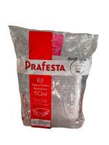 Pote retangular freezer e microondas 150ml com tampa Prafesta com 20 unidades Pote retangular freezer e microondas 150ml com tampa Prafesta com 20 unidades