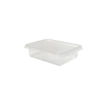 Pote Retangular GA303 Galvanotek 400ml PET Cristal com 100 Unidades