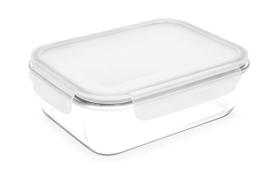 Pote Retangular Hermético Brinox Lock&Stock 1L - 20,7 x 15,4 x 7 cm