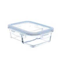 Pote Retangular Hermético com Divisória - 1L - Mimo Style