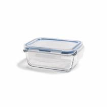 Pote Retangular Hermético Vidro Borossilicato - 330ml - Mimo Style