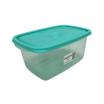Pote Retangular Plástico Sanremo 1,4L - Verde