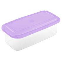 Pote Retangular Plasvale 2,2 Litros Pote Retangular Plasvale 2,2 Litros