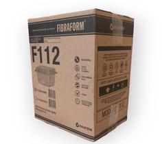 Pote Retangular Transparente 500ml sem Furo F112 Fibraform c/200 un