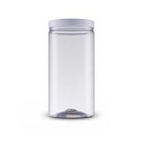 Pote reto cristal transparente 2000ml plástico Pote reto cristal transparente 2000ml plástico