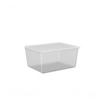 Pote Sem Grade 2,2l Natural Basic Coza 20,3 X 15,8 X 9,8 Cm - 2,2l Natural Coza
