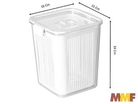 Pote Slim Multiuso 3.050 Ml Branco Pote Slim Multiuso 3.050 Ml Branco