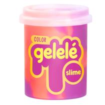 Pote Slime Gelelé Duas Cores 152g - Doce Brinquedo