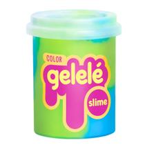 Pote Slime Gelelé Duas Cores 152g - Doce Brinquedo