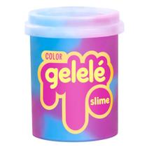 Pote Slime Gelelé Duas Cores 152g - Doce Brinquedo