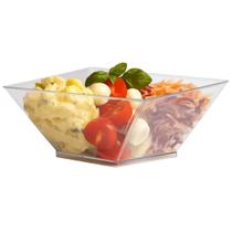 Pote square petiscos 400ml c/10un.