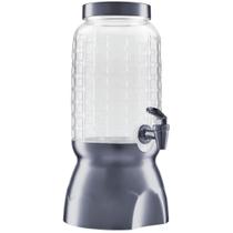 Pote Suqueira Com Base E Torneira Agua Suco Refrigerante Ou Amaciante Sabão Liquido Bpa Free 3600ml