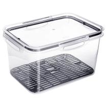 Pote Tapa Tudo 4 Litros para Alimentos Micro-ondas e Congelador Anti-vazamento