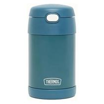 Pote Térmico 470ml Colher Dobrável Verde Mar Thermos