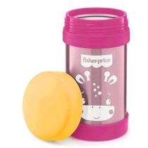 Pote Térmico Aço Inox Fisher Price Hot Cold Rosa - 450ml