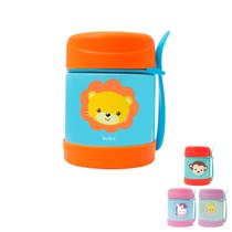 Pote Térmico Aço Inox Papinha Animal Fun 320 ml com Talher Buba