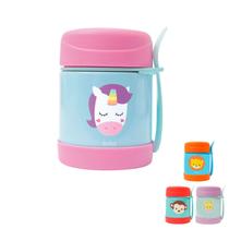 Pote Térmico Aço Inox Papinha Animal Fun 320 ml com Talher Buba