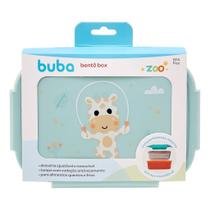 Pote Térmico Bento Box Buba Interior Em Aço Inoxídavel Zoo Girafa 600ml
