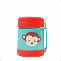 Pote termico buba com talher animal fun macaco 320ml