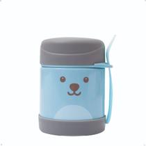Pote Térmico Buba com Talher Gumy Azul 320ml Pote Térmico Buba com Talher Gumy Azul 320ml