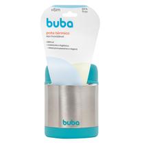 Pote Térmico com Colher Buba Alimentação Infantil Azul 320ml Pote Térmico com Colher Buba Alimentação Infantil Azul 320ml