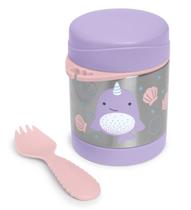 Pote Térmico com Garfo Skip Zoo Menina