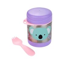 Pote Térmico com Garfo Skip Zoo Menina