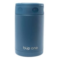 Pote Térmico Com Talher 500Ml Azul Escuro Büp One