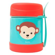 Pote Térmico Com Talher Animal Fun Macaco 12120 - Buba