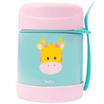 Pote Térmico Com Talher Buba Girafa Aço Inoxidável 320ml