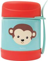 Pote Térmico Com Talher Buba Macaco Aço Inoxidável 320ml