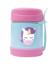 Pote Térmico Com Talher Buba Unicórnio Aço Inoxidável 320ml
