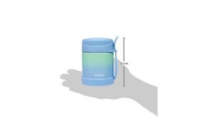 Pote Térmico com Talher Degrade Azul - Buba Pote Térmico com Talher Degrade Azul - Buba