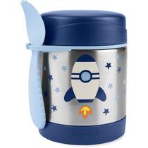 Pote térmico com talher spark style espaço - skip hop