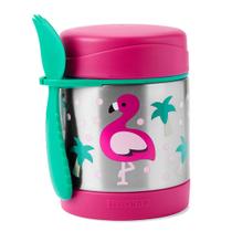 Pote Térmico com Talher Zoo Flamingo Skip Hop