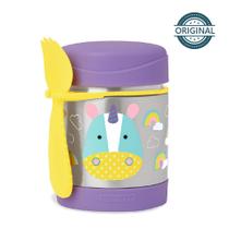Pote térmico com talher zoo skip hop unicórnio