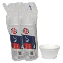 Pote Térmico De Isopor 240ml Descartável C/100 Caldo Sorvete Pote Térmico De Isopor 240ml Descartável C/100 Caldo Sorvete