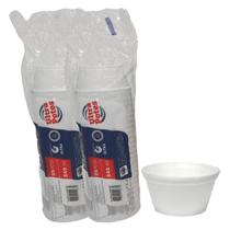 Pote Térmico De Isopor 240Ml Descartável C/100 Caldo Sorvete Pote Térmico De Isopor 240Ml Descartável C/100 Caldo Sorvete