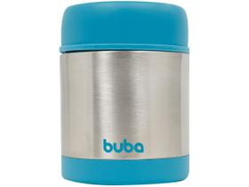 Pote Térmico Infantil Aço Inoxidável Para Refeição 350ml 6+ Meses Azul - Buba