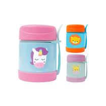 Pote Térmico Infantil Animal Fun Inox com talher - Buba