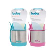 Pote Térmico Infantil Inox 360ml c/ colher - Buba