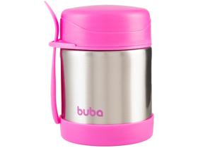 Pote Térmico Infantil Inox Com Colher 320ml Buba Para Comida e Papinha Bebê e Criança Pote Térmico Infantil Inox Com Colher 320ml Buba Para Comida e Papinha Bebê e Criança