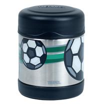 Pote Térmico Infantil Inox Futebol Thermos Funtainer 290ml Frio E Quente Super Funcional - Thermos