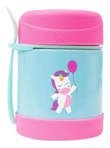 Pote Térmico Inox Animal Fun 320ml - Unicórnio - Buba