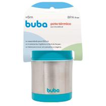 Pote térmico Inox Azul - Buba Baby