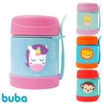 Pote Térmico Inox com Talher Buba Animal Fun 320ml