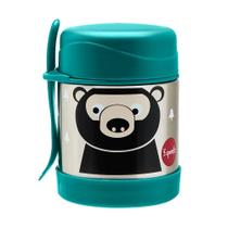 Pote Termico Inox Com Talher Urso 3 Sprouts