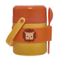 Pote Térmico Inox Infantil C/ Talher 300ml Design Premium Pote Térmico Inox Infantil C/ Talher 300ml Design Premium