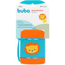 Pote Térmico Leãozinho Gumy 320ml Buba com talher