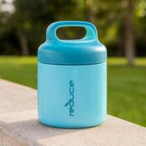 Pote Térmico Reduce 295ml, 16h frio, 5h quente, azul,